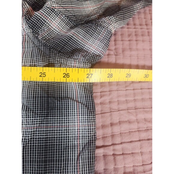 Duluth Trading Company Men's Untucked Relaxed Fit Plaid‎ Button Down Shirt XLT - Picture 4 of 5